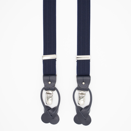 Bretelle blu spigatino