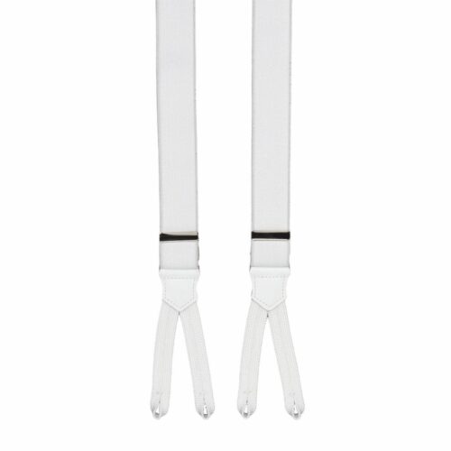 Bretelle bianco raso